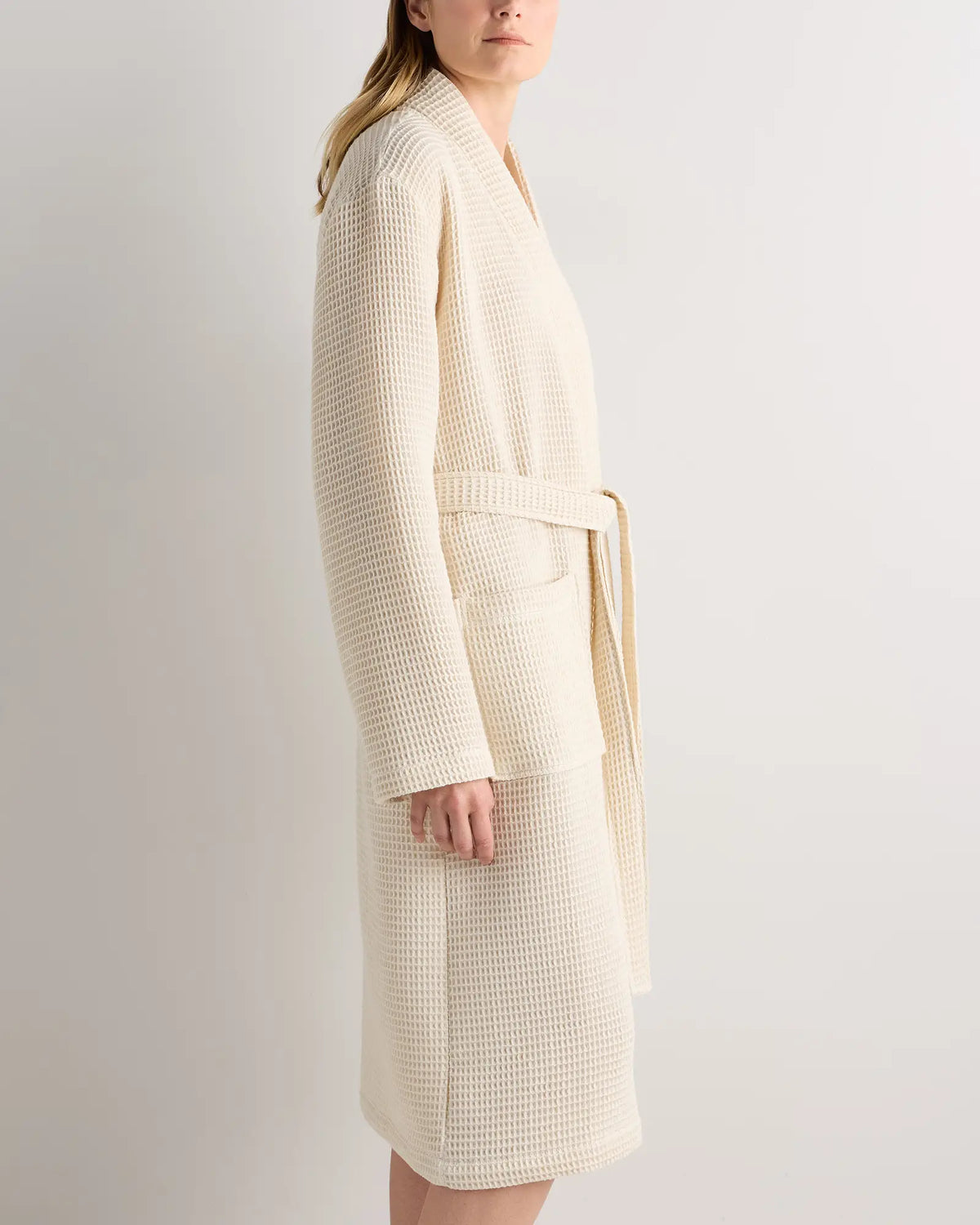 Organic Turkish Waffle Robe - US 6014