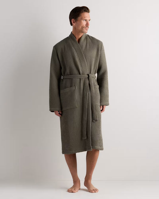 Organic Turkish Waffle Robe - US 6108