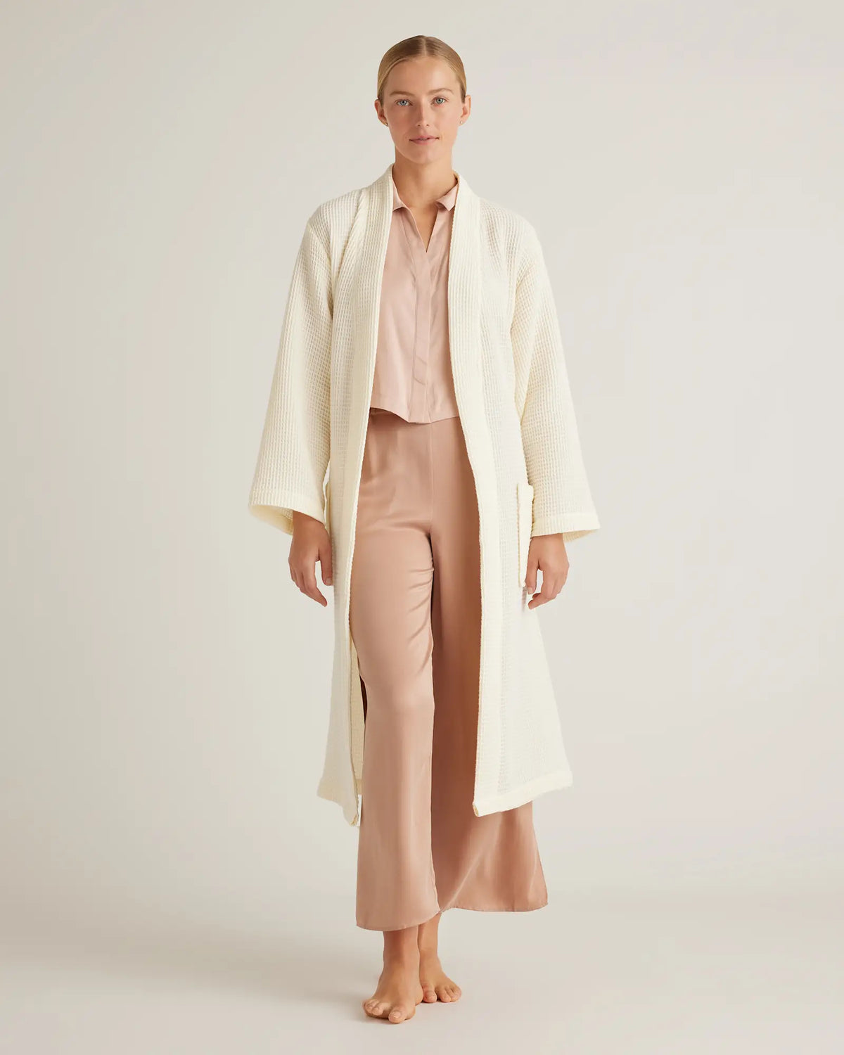 Organic Turkish Waffle Robe - US 6154