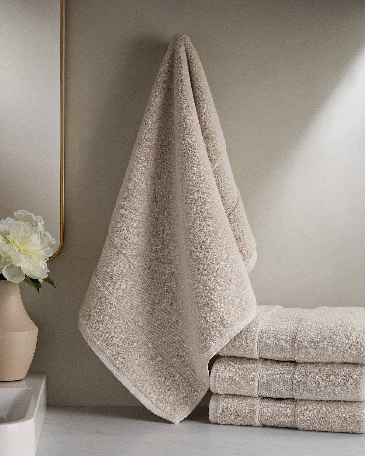 Classic Organic Turkish Cotton Hand Towel (Set of 2) - US 7446