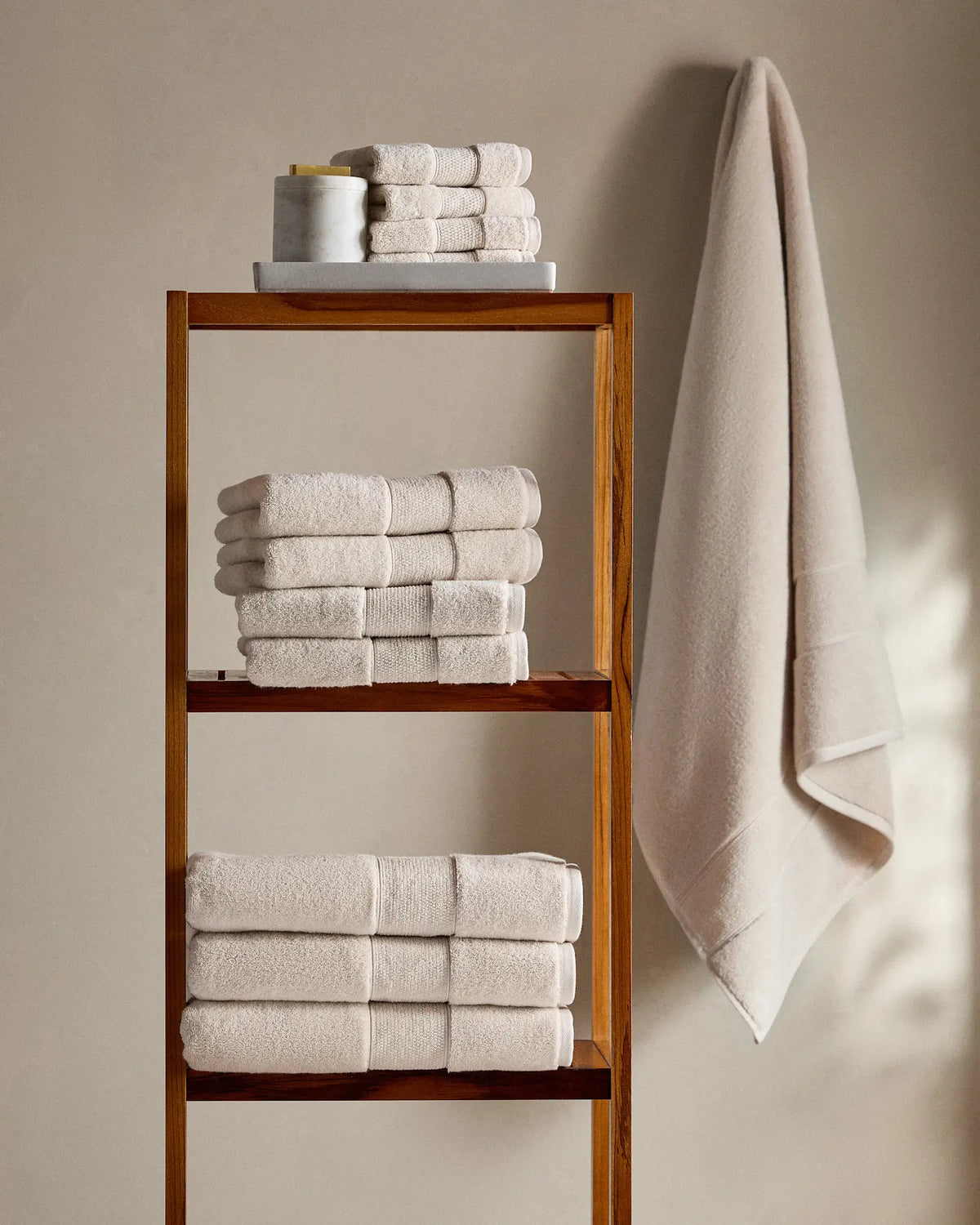 Classic Organic Turkish Cotton Hand Towel (Set of 2) - US 7446