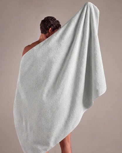 Plush Organic Turkish Cotton Bath Sheet (Set of 2) - US 7633