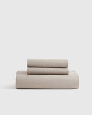 Organic Crisp Percale Fitted Sheet Set - US 0879