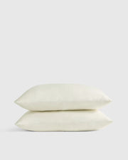 Organic Crisp Percale Sham Set - US 6494