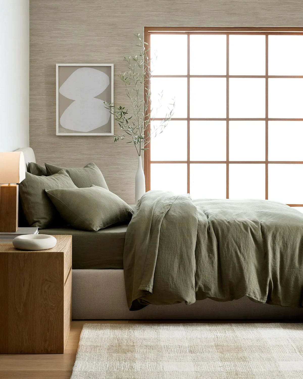 European Linen Duvet Cover Set - US 2908