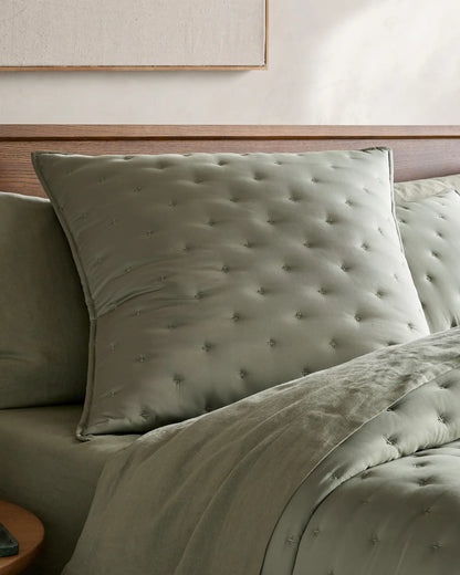 Bamboo Dream Quilted Euro Sham - US 0776