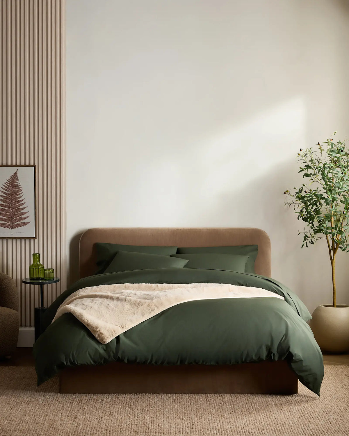 Organic Crisp Percale Duvet Cover - US 0195