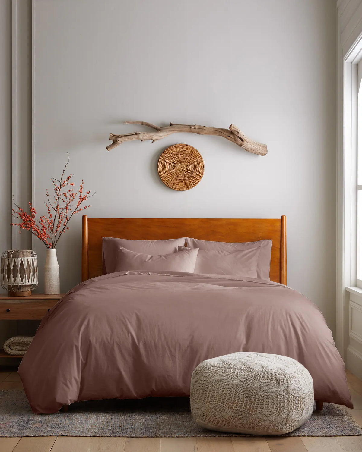 Organic Brushed Cotton Duvet Cover - US 3800