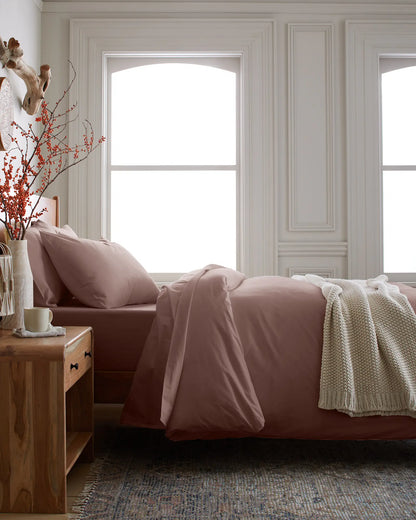 Organic Brushed Cotton Duvet Cover - US 3800