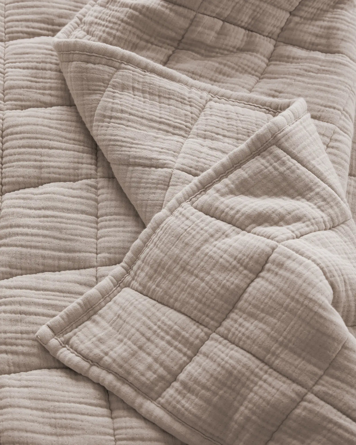 Organic Cotton Gauze Box Quilt - US 3656