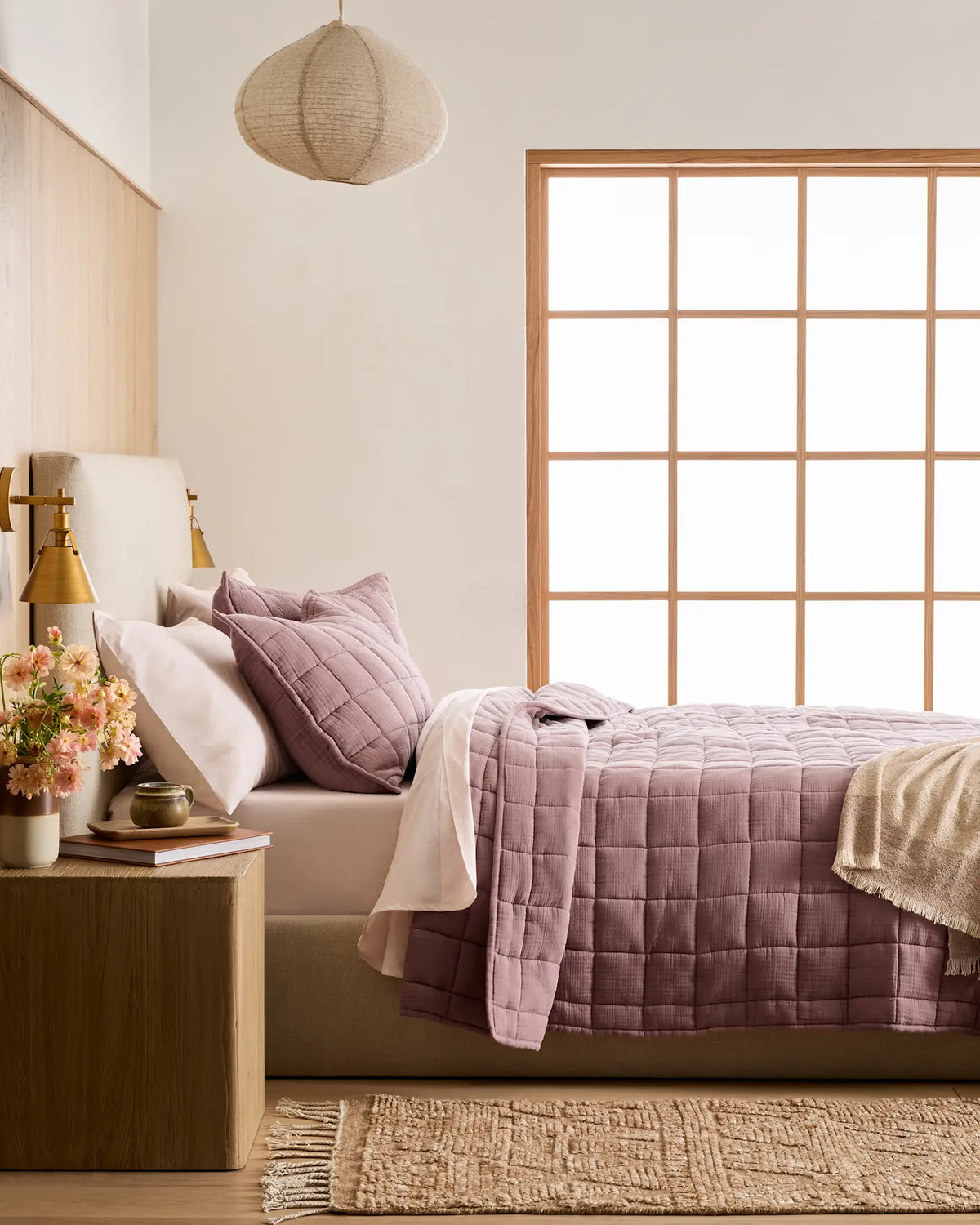 Organic Cotton Gauze Box Quilt - US 7199