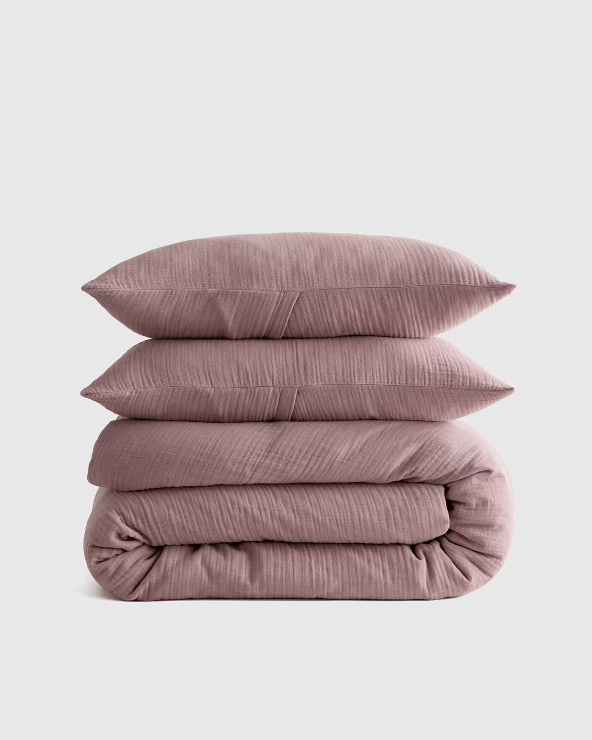 Organic Cotton Gauze Duvet Cover Set - US 9836