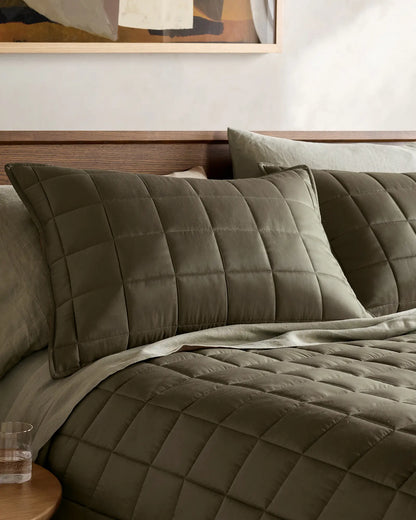 Bamboo Box Quilt Set - US 7829