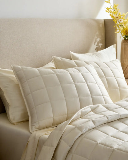 Bamboo Box Quilted Sham Set - US 1520