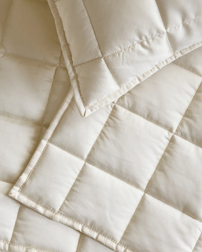 Bamboo Box Quilted Sham Set - US 1520