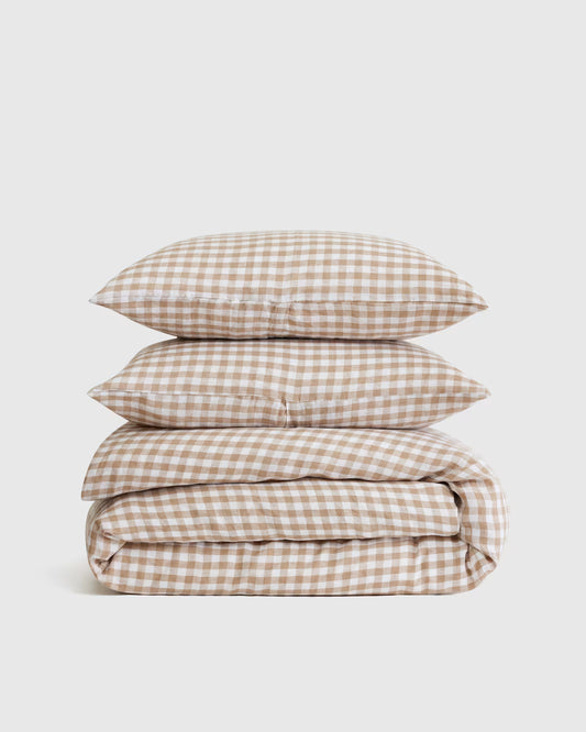 European Linen Duvet Cover Set - US 3804