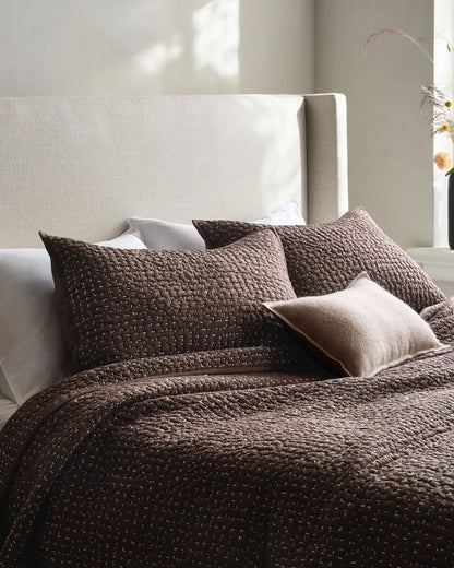 Organic Cotton Hand Stitched Quilt - US 3961