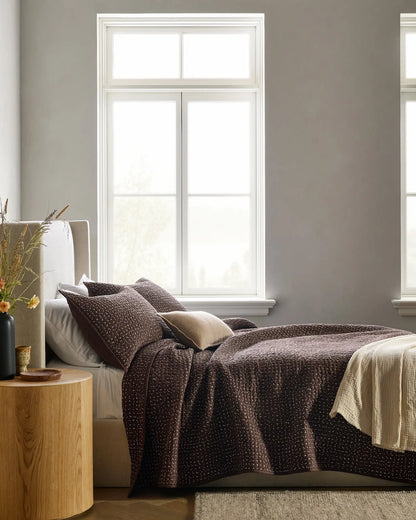 Organic Cotton Hand Stitched Quilt - US 3961