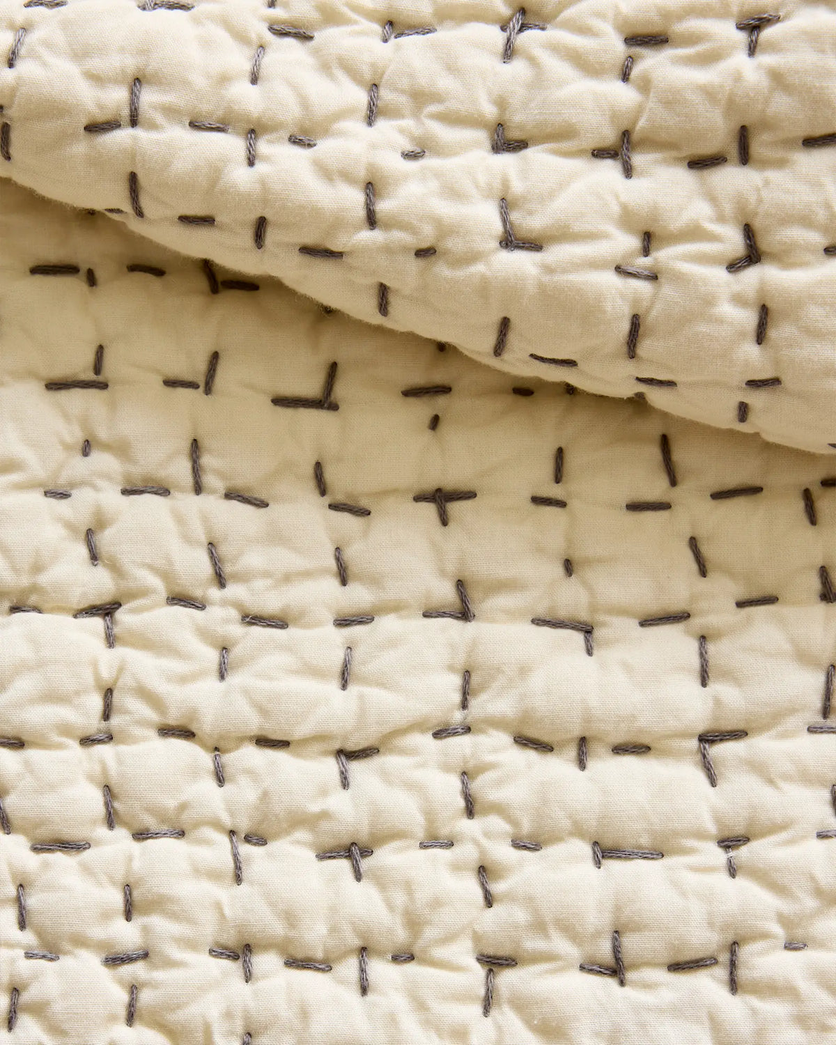 Organic Cotton Hand Stitched Quilt - US 6122