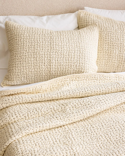 Organic Cotton Hand Stitched Quilt - US 6122