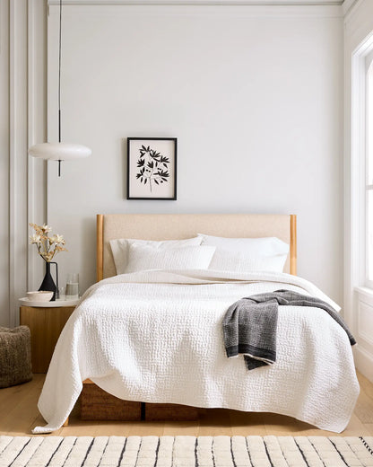 Organic Cotton Hand Stitched Quilt - US 0585