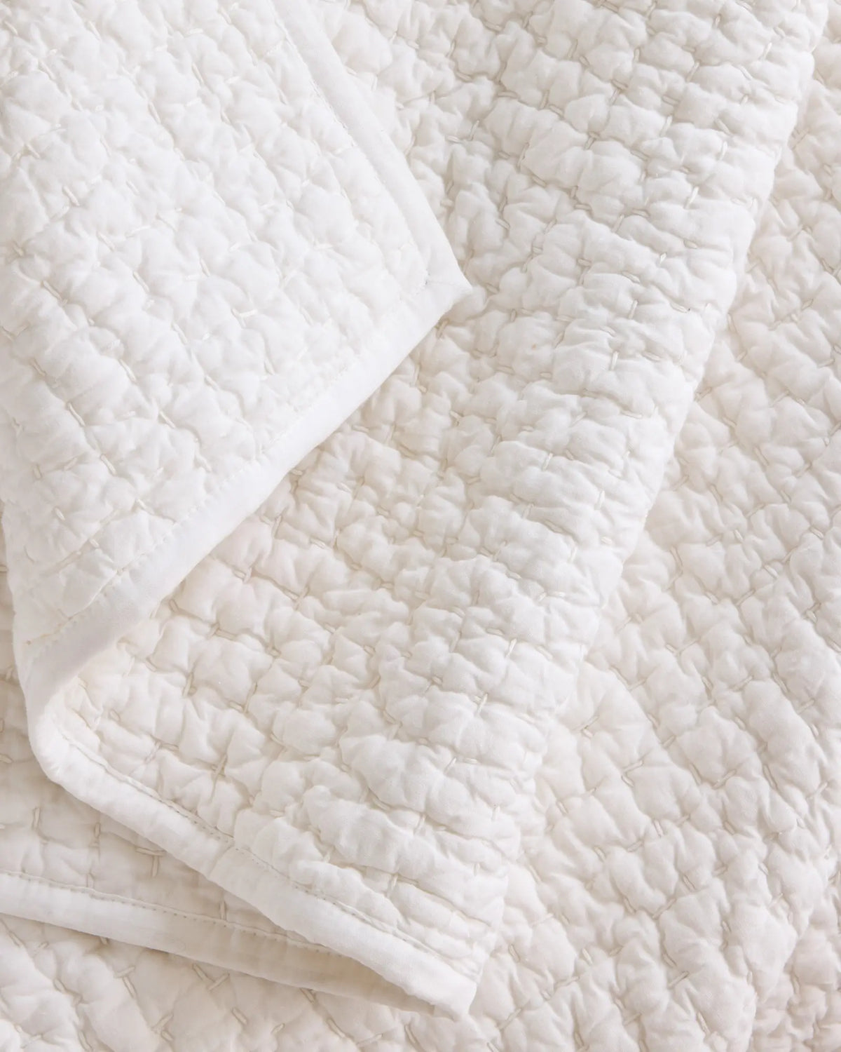 Organic Cotton Hand Stitched Quilt - US 0585