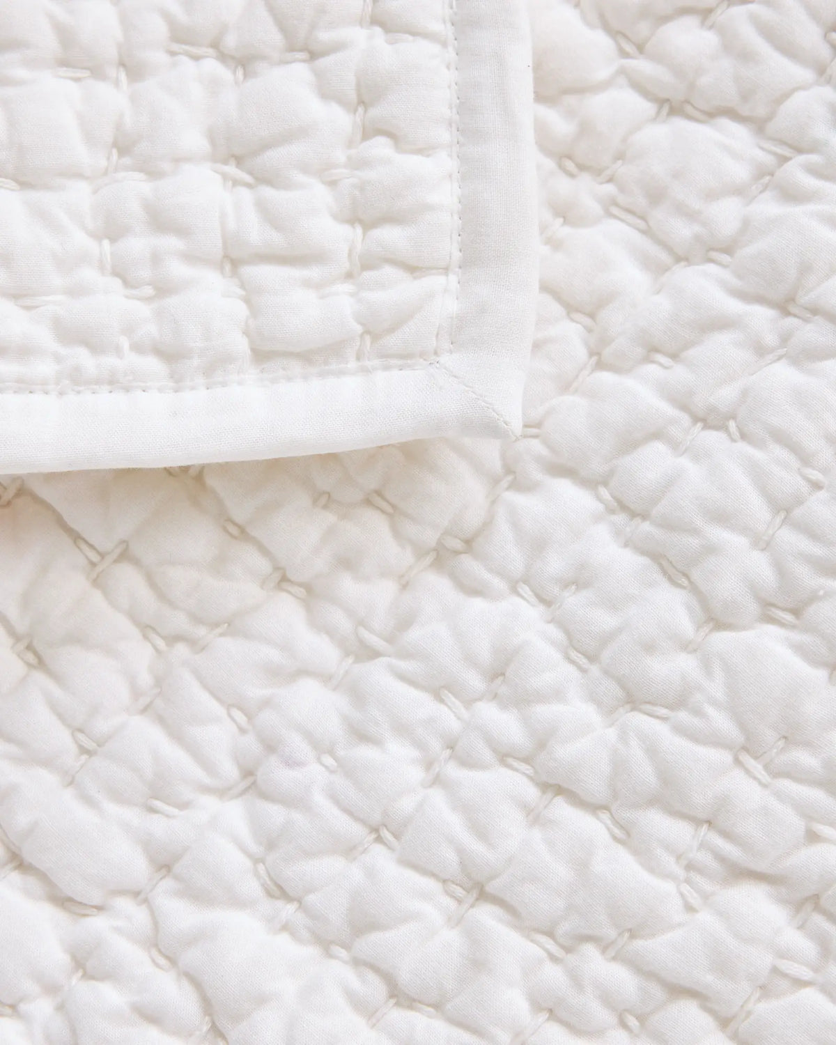 Organic Cotton Hand Stitched Quilt - US 0585