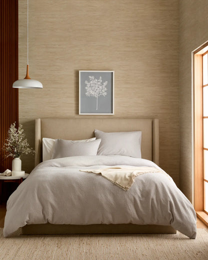 Organic Luxe Honeycomb Duvet Cover Set - US 5049