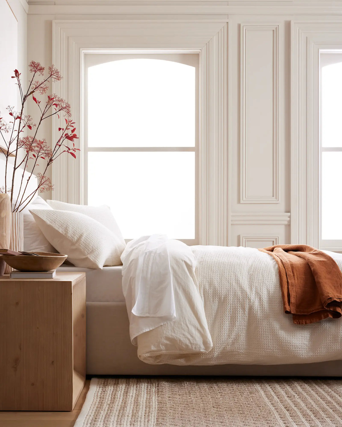 Organic Luxe Honeycomb Duvet Cover Set - US 1726
