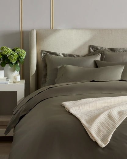 Signature Giza Cotton Sateen Sham Set - US 7916