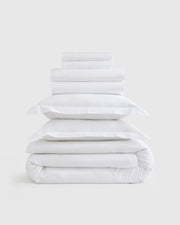 Signature Giza Cotton Sateen Deluxe Bedding Bundle - US 0201