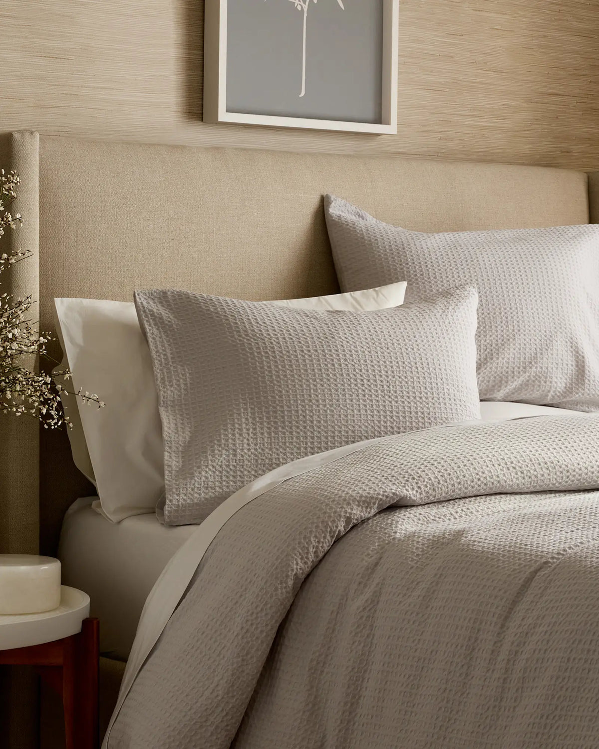 Organic Luxe Honeycomb Duvet Cover Set - US 5049