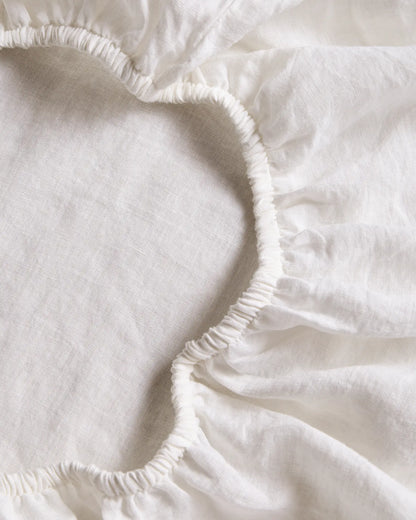 European Linen Piped Deluxe Bedding Bundle - US 7076