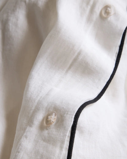 European Linen Piped Deluxe Bedding Bundle - US 4056