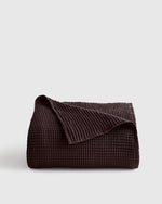 Organic Waffle Bed Blanket - US 6325