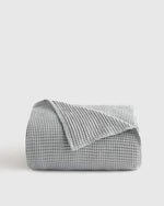 Organic Waffle Bed Blanket - US 1218