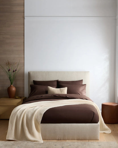 Organic Waffle Bed Blanket - US 7103