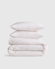 Organic Crisp Percale Duvet Cover Set - US 1812