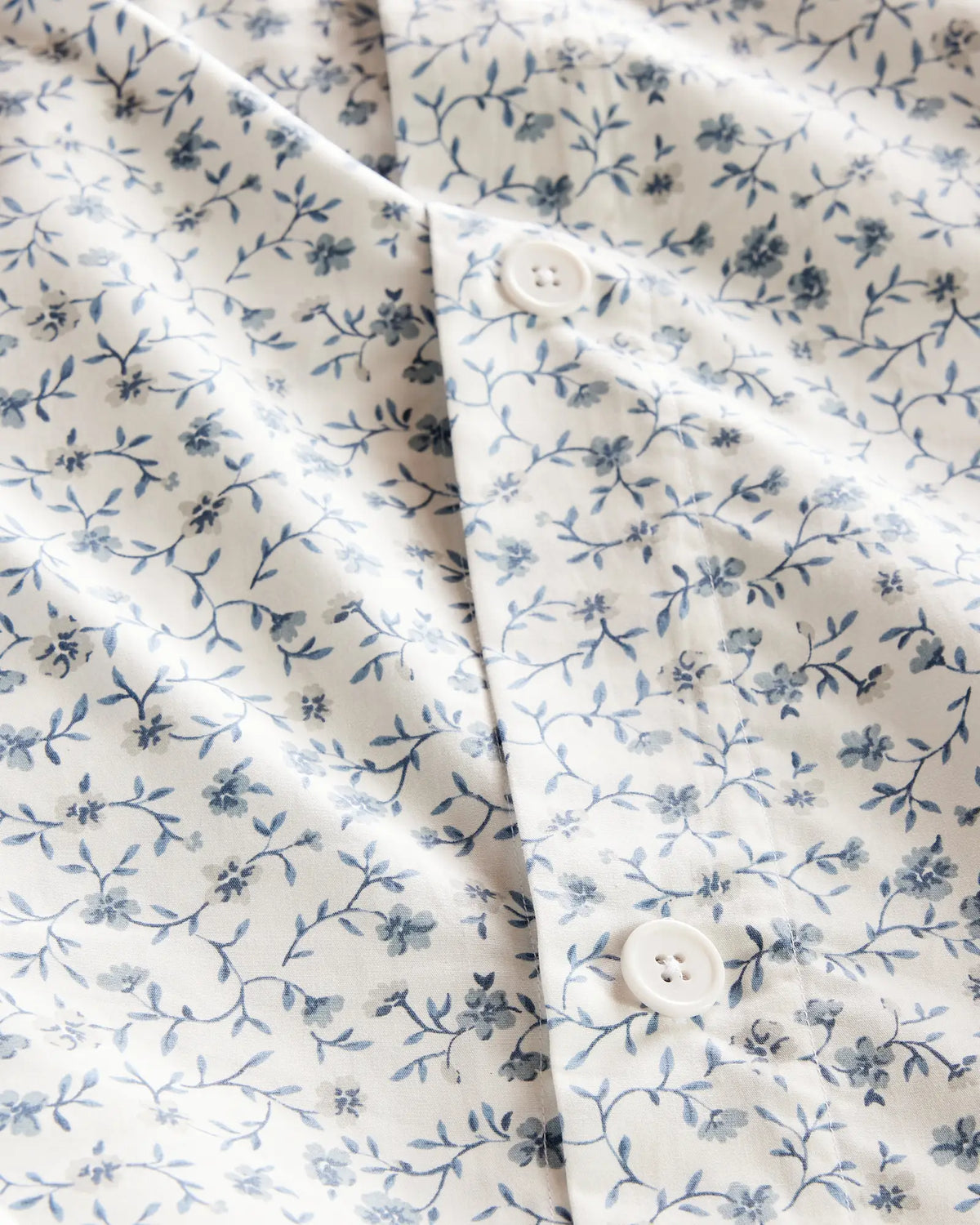 Organic Crisp Percale Floral Deluxe Bedding Bundle - US 5719