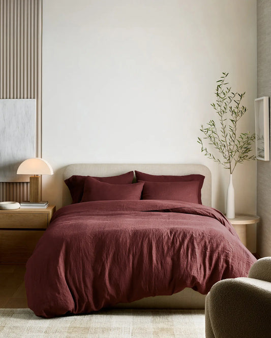 European Linen Duvet Cover Set - US 9831