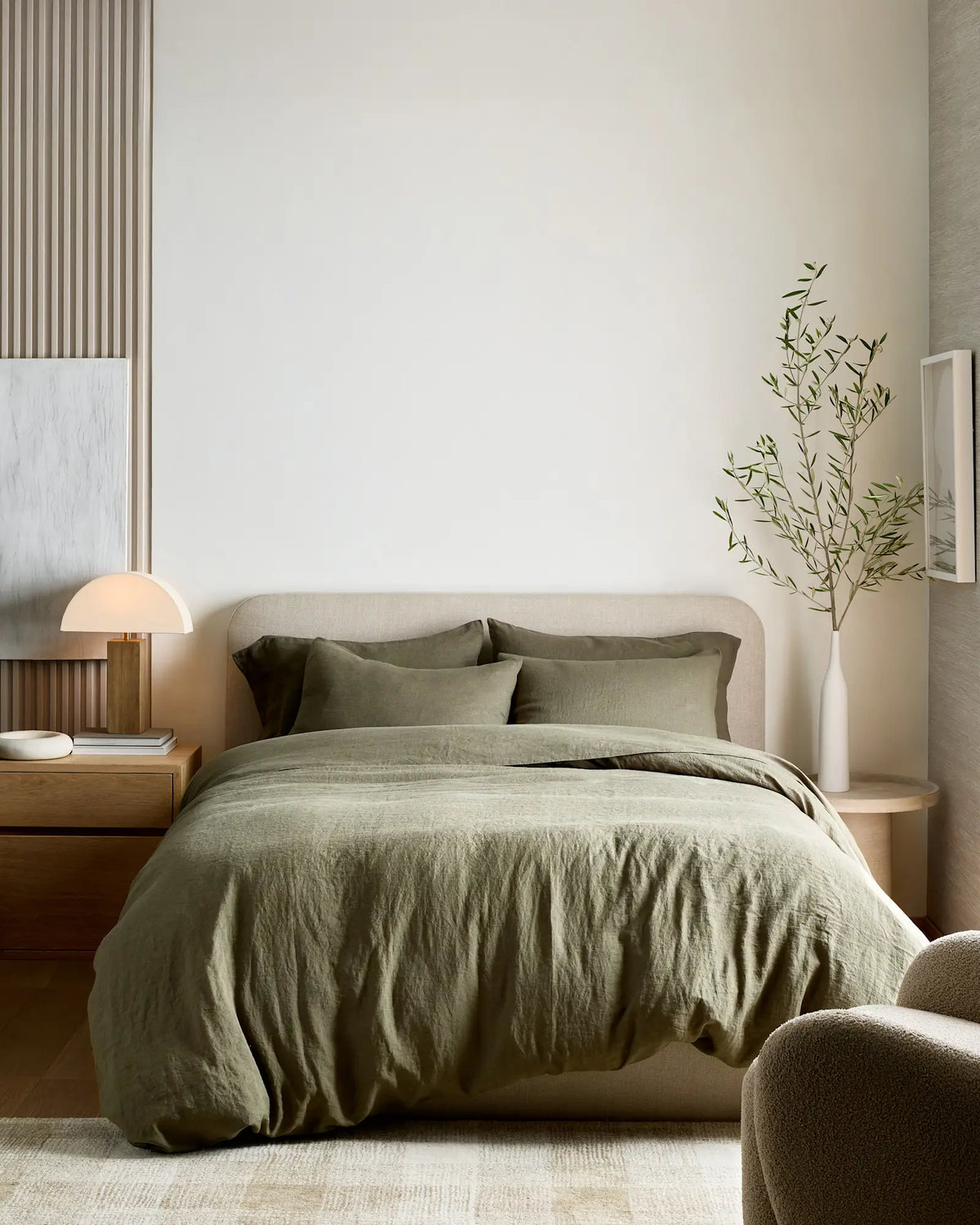 European Linen Duvet Cover Set - US 2908