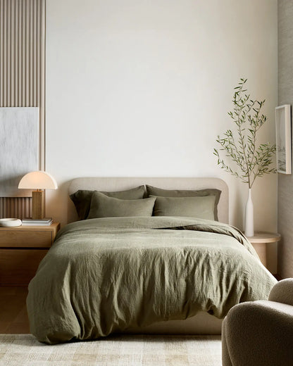 European Linen Duvet Cover Set - US 2908