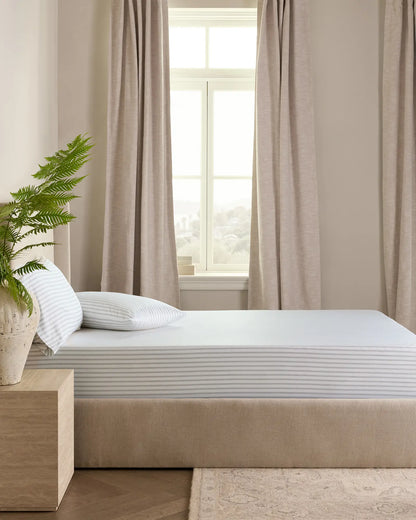 Bamboo Stripe Fitted Sheet Set - US 7172