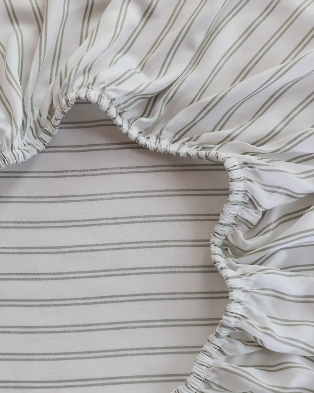 Bamboo Stripe Fitted Sheet Set - US 7172