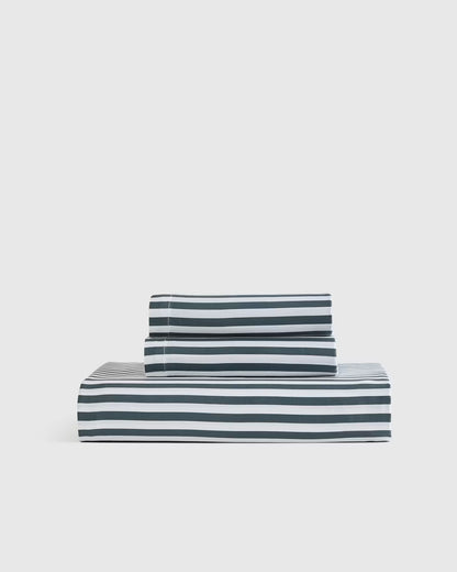 Bamboo Stripe Fitted Sheet Set - US 6337