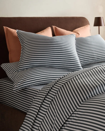 Bamboo Stripe Duvet Cover Set - US 1230