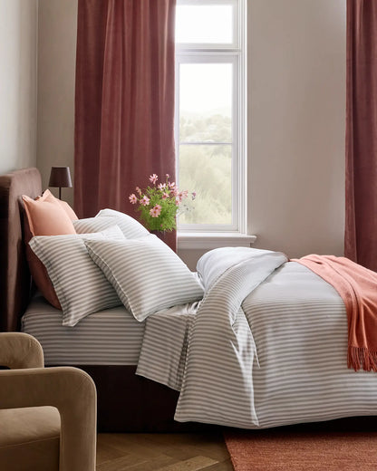 Bamboo Stripe Duvet Cover Set - US 4653
