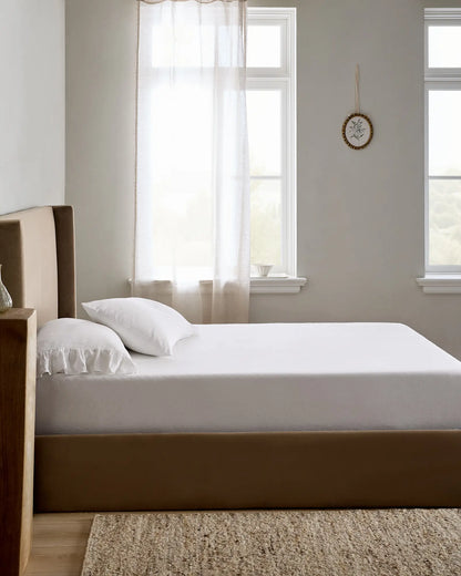 European Linen Ruffle Pillowcase Set - US 1011