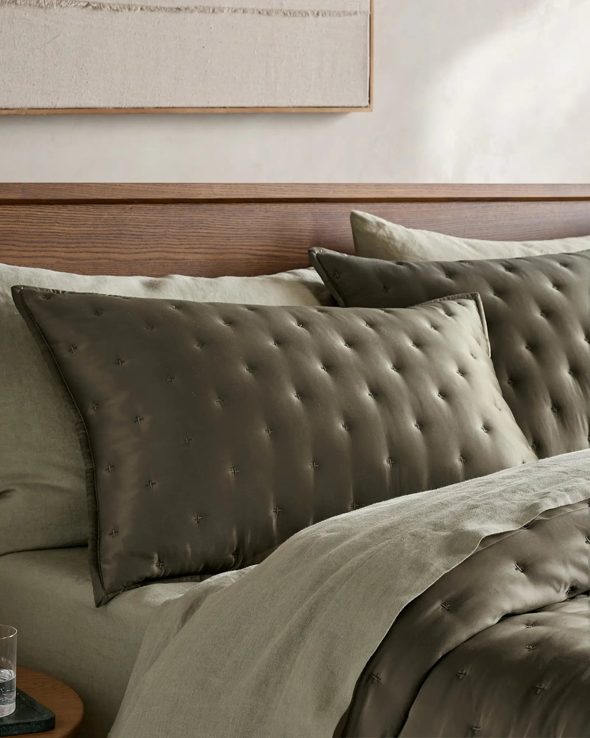 Bamboo Dream Quilted Sham Set - US 5095