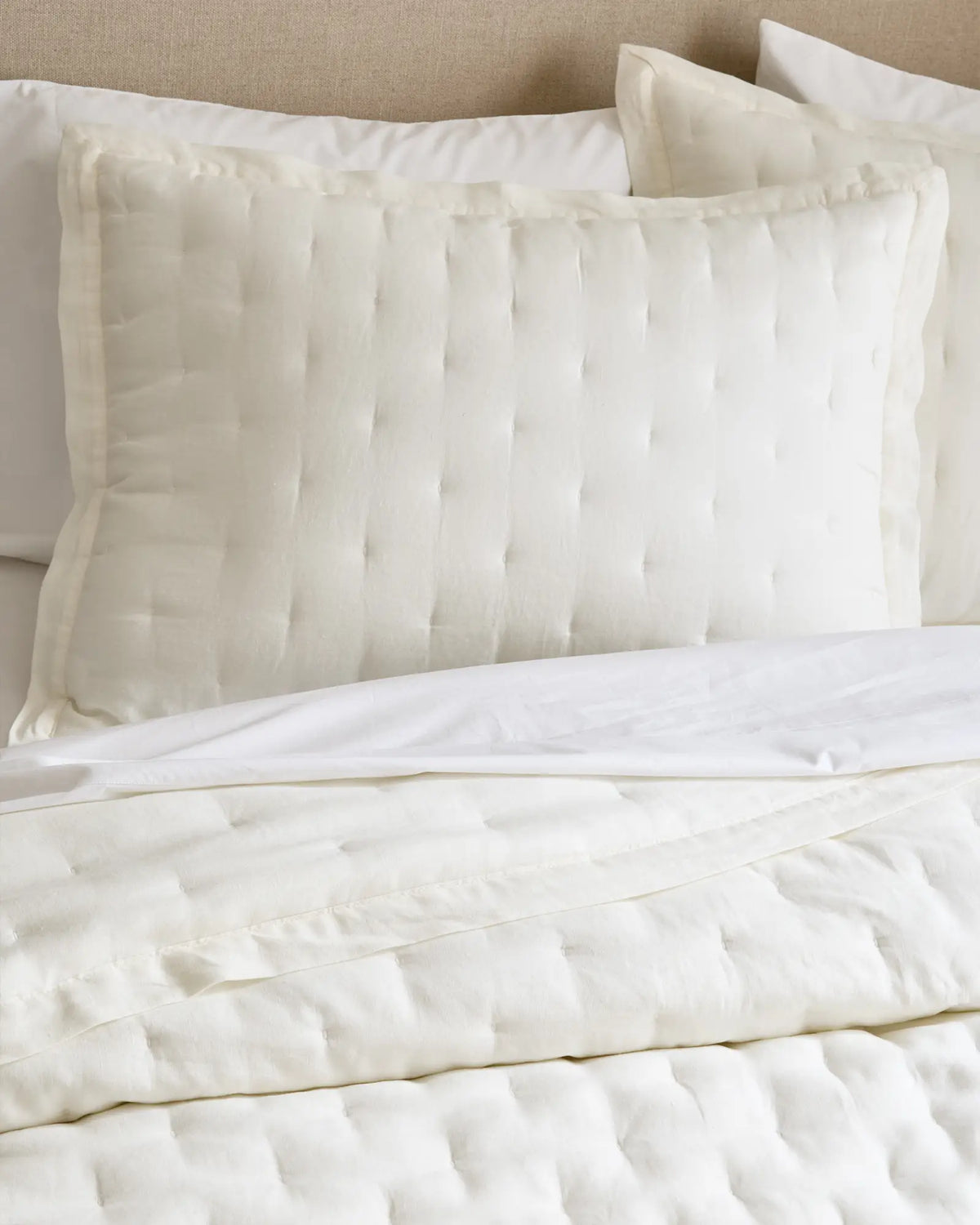 European Linen Dream Sham Set - US 9324